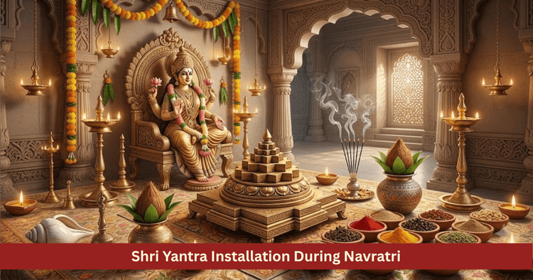 Shri Yantra Installation During Navratri Method and Rules