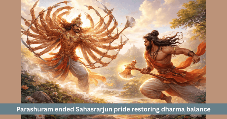 Sahasrarjuna Vadh: Parashurama Ends Arrogance