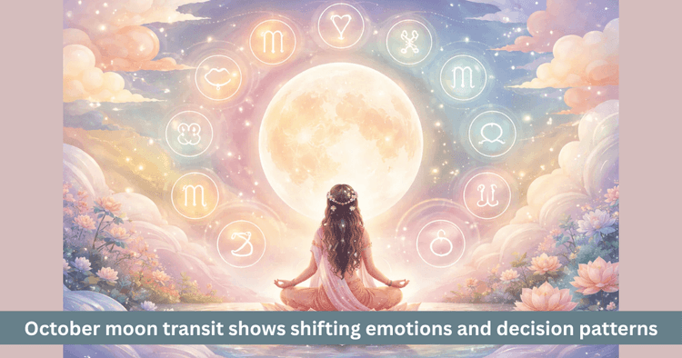 Moon Transits October 2026: Emotional Shifts, Decisions and Life Rhythm