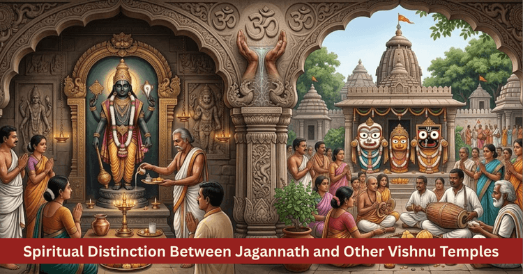 Difference Between Jagannath and Other Vishnu Temples