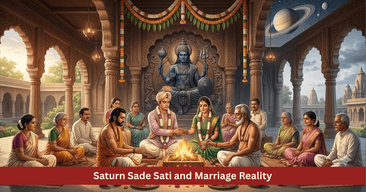 Saturn Sade Sati Marriage Yogas Seventh Lord Influence and Remedies Revealed