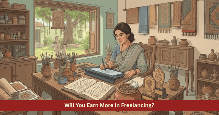 Freelancing vs Corporate Job Income Astrological Guide