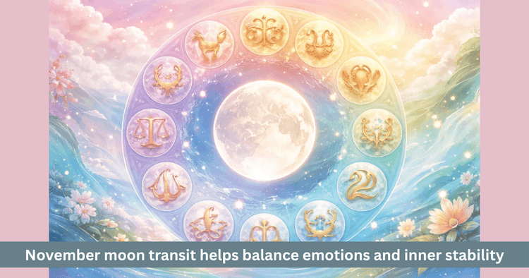 Moon Transits November 2026: Emotional Flow and Inner Stability