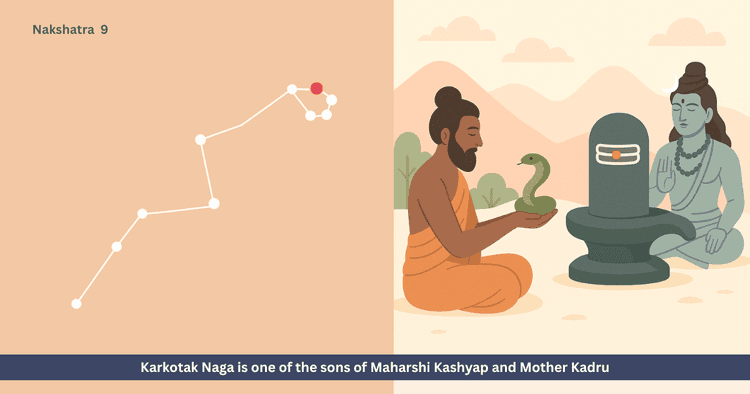 Karkotak Naga Story - Austerity, Shiva Lingam and King Nal’s Secret
