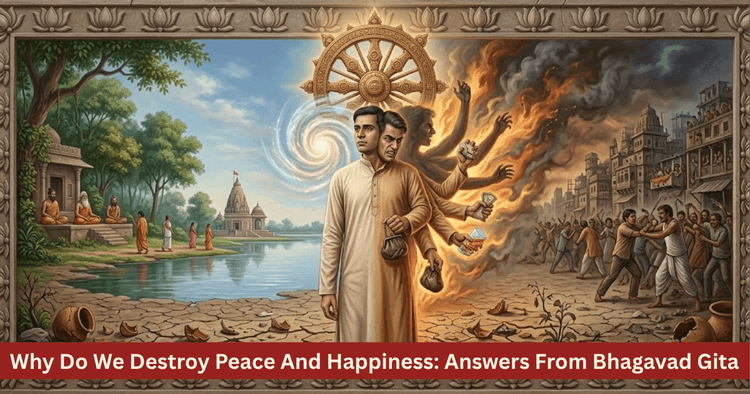 Why We Sabotage Happiness: Bhagavad Gita Answers