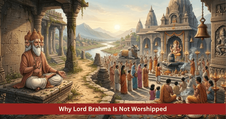 Why Lord Brahma Is Not Worshipped Astrological Secrets Revealed