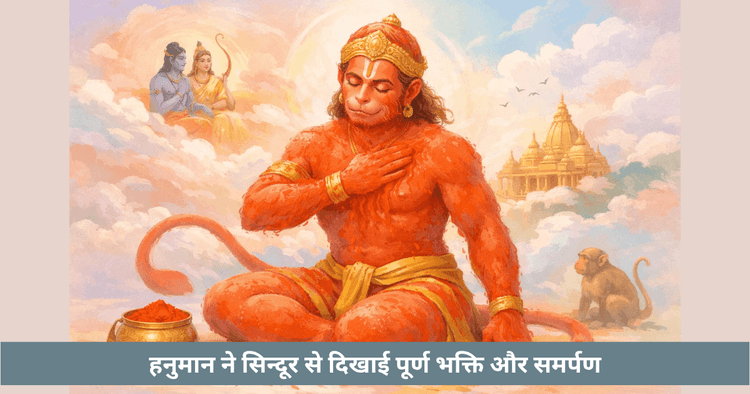हनुमान और सिंदूर की भक्ति कथा