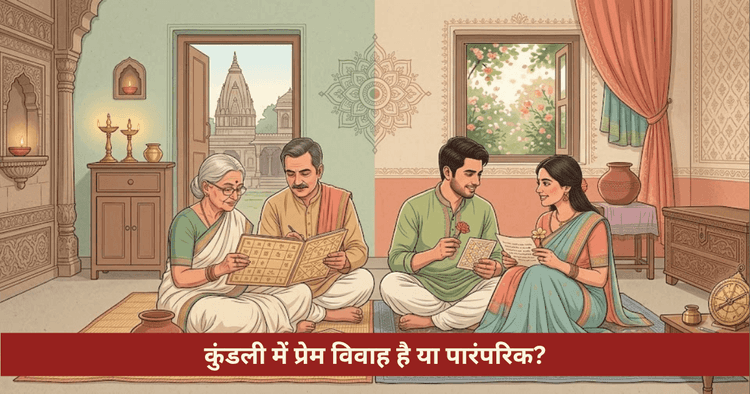 कुंडली में प्रेम विवाह या अरेंज मैरिज के योग