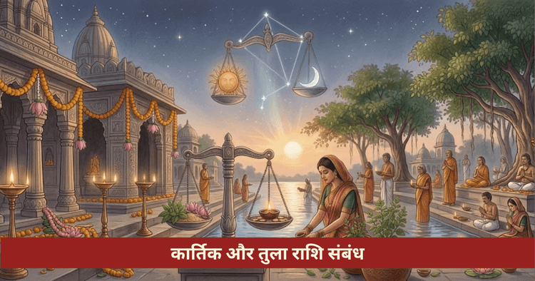 कार्तिक मास और तुला राशि: सूर्य चंद्रमा का प्रभाव