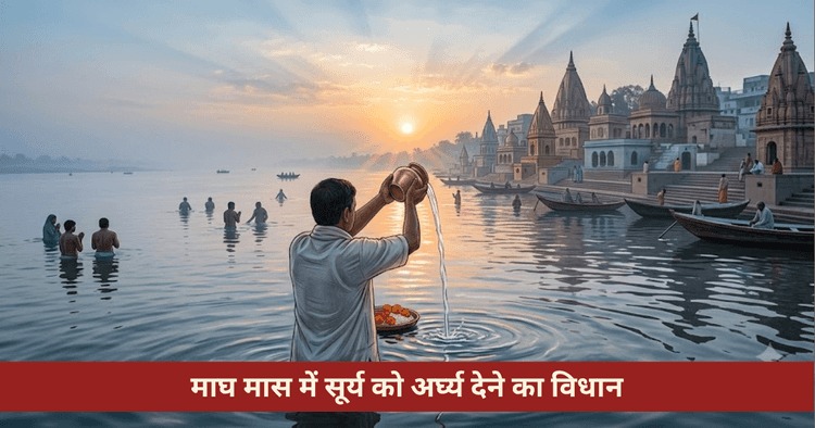 माघ मास सूर्य अर्घ्य विधान: वरुण व मित्र आदित्य प्रभाव
