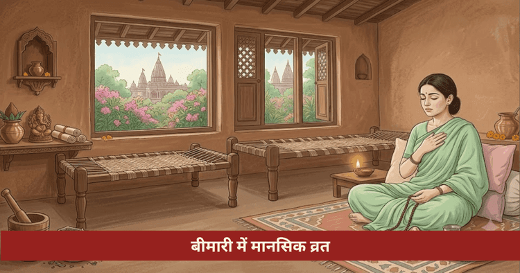 बीमारी में मानसिक व्रत