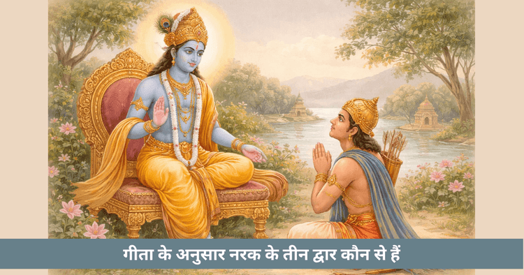 भगवद गीता के अनुसार नरक के तीन द्वार