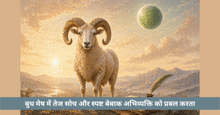 मेष राशि में बुध गोचर: बुद्धि, वाणी और निर्णय क्षमता पर प्रभाव