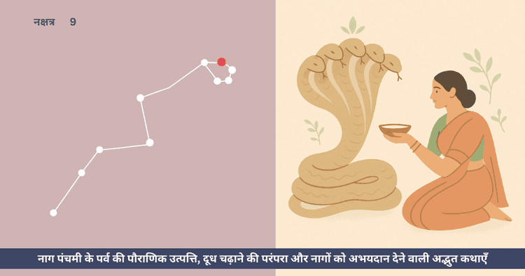 नाग पंचमी और नाग पूजा - उत्पत्ति, दूध चढ़ाने की परंपरा, अभयदान