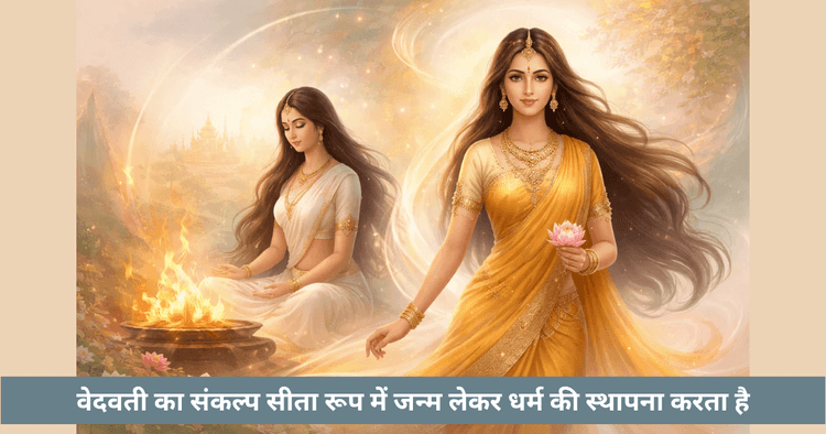 वेदावती से सीता: धर्म और धैर्य की कहानी