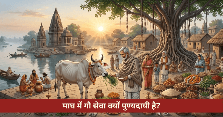 माघ मास में गौ सेवा और गोग्रास का महत्व