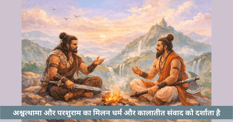 अश्वत्थामा परशुराम मिलन कथा