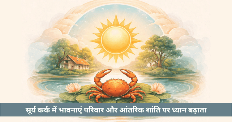 कर्क में सूर्य गोचर का भावनाओं और परिवार पर प्रभाव