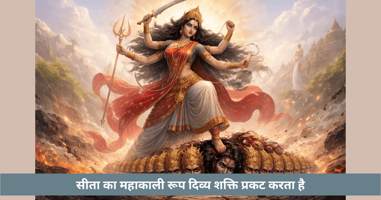 सीता का महाकाली रूप और सहस्रमुख रावण