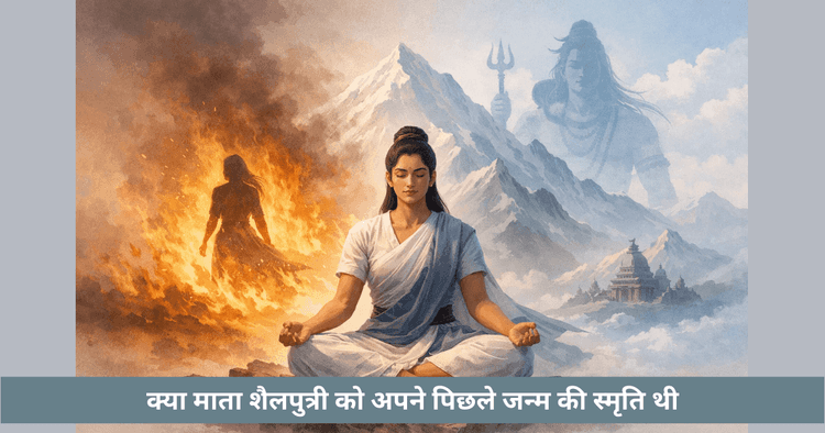 माँ शैलपुत्री और उनके पिछले जन्म की स्मृति