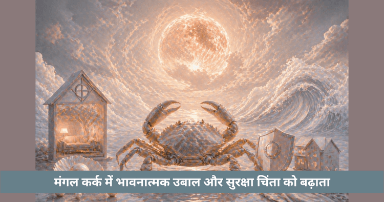 कर्क में मंगल गोचर 2026: भावनाओं और सुरक्षा पर प्रभाव