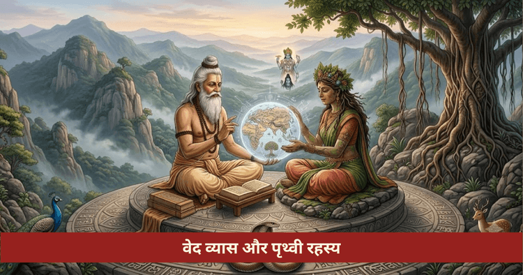 क्या वेद व्यास ने पृथ्वी का वर्णन किया