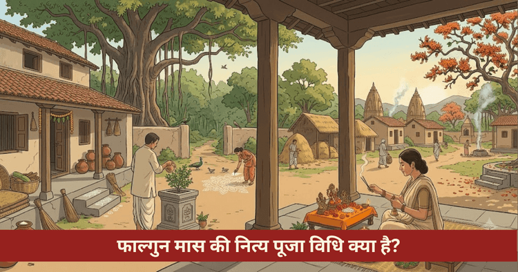 फाल्गुन मास नित्य पूजा: सूर्य अर्घ्य, शिव अभिषेक और दैनिक नियम