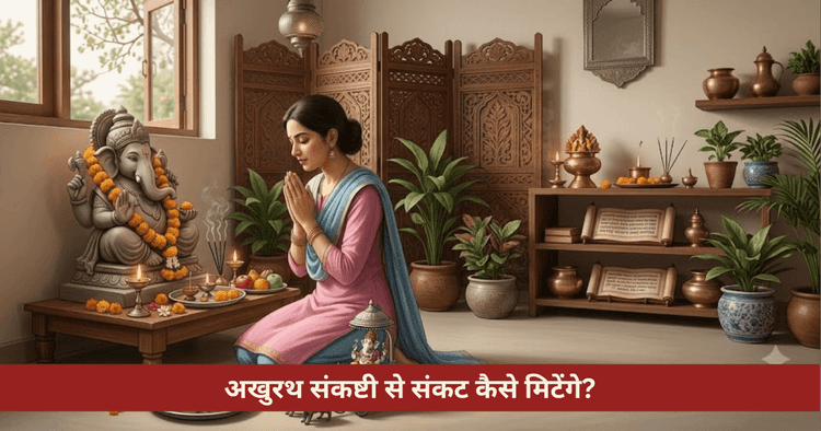 अखुरथ संकष्टी चतुर्थी: कथा, पूजा विधि और चंद्र अर्घ्य
