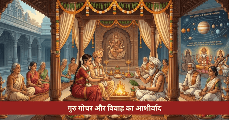 गुरु गोचर विवाह योग अमृत दृष्टि फल और अचूक उपाय जानिए