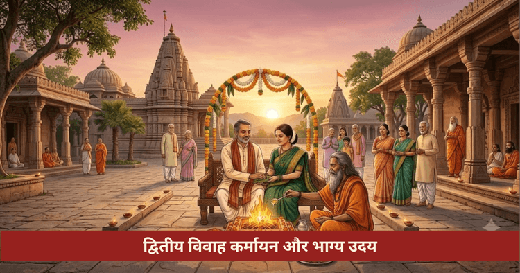 द्वितीय विवाह योग नवम भाव स्थिति फल और उपाय जानिए