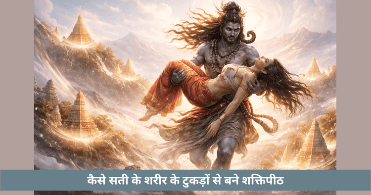 शक्ति पीठों का निर्माण – सती के शरीर से पवित्र केंद्र