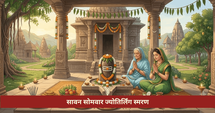 सावन सोमवार ज्योतिर्लिंग स्मरण लाभ