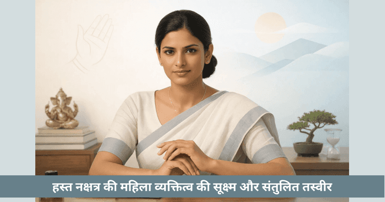 हस्त नक्षत्र महिला: आत्मनिर्भरता और आंतरिक शक्ति का प्रतीक