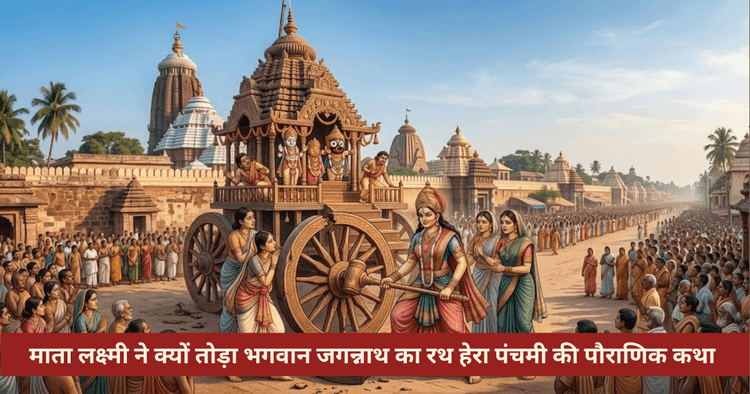 माता लक्ष्मी ने क्यों तोड़ा भगवान जगन्नाथ का रथ
