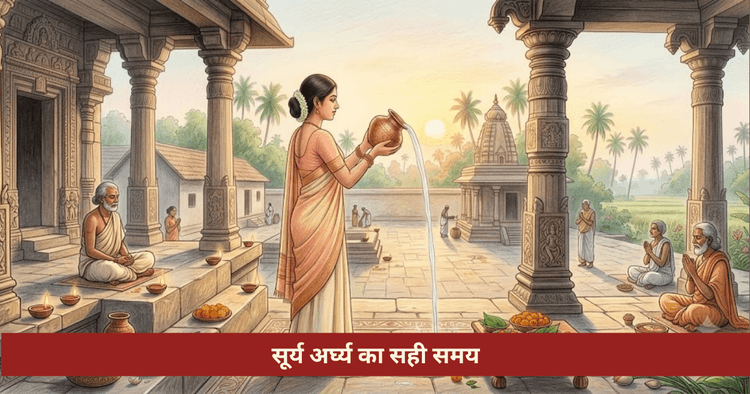 सूर्यास्त के बाद सूर्य को अर्घ्य दें क्या