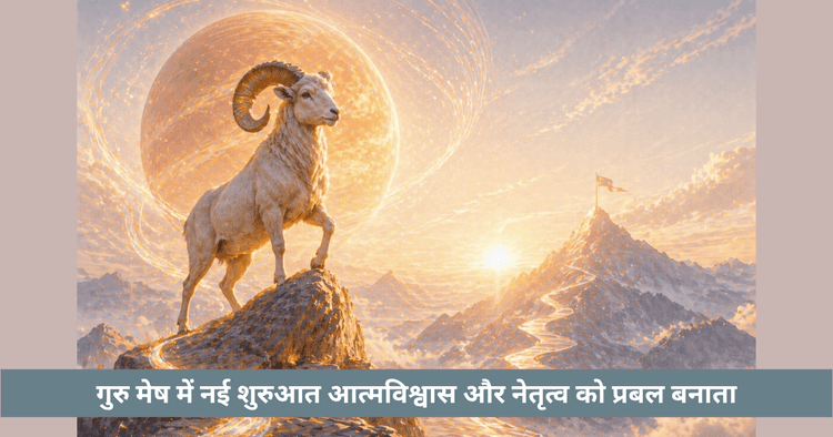 मेष राशि में गुरु गोचर 2026: नई शुरुआत और आत्मविश्वास का समय