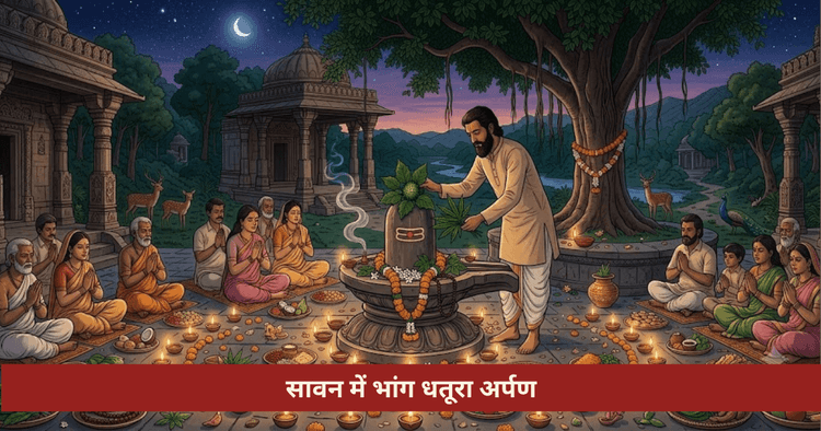 सावन सोमवार भांग धतूरा आक अर्पण ज्योतिष अर्थ