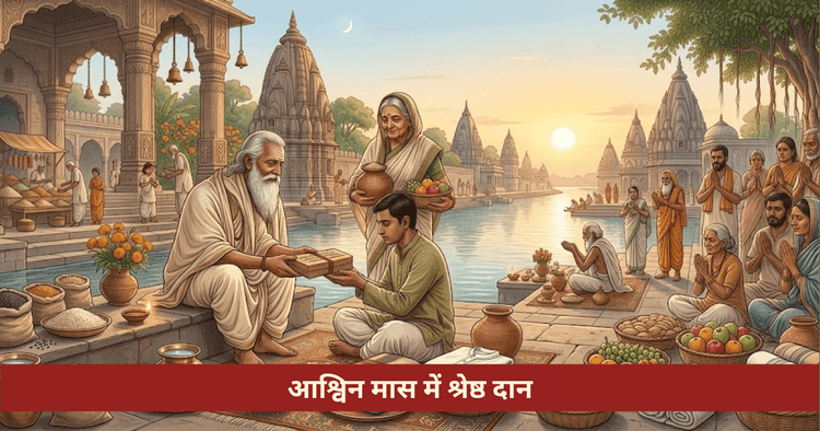 आश्विन मास में दान: पांच श्रेष्ठ वस्तुएं और राशि अनुसार उपाय