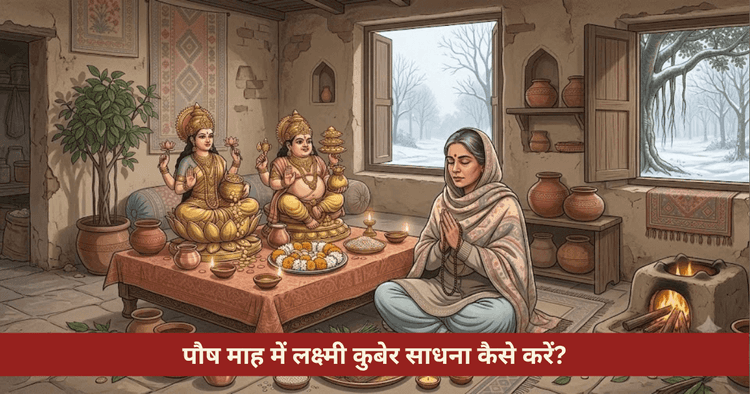 पौष मास लक्ष्मी कुबेर साधना: धन वृद्धि के गुप्त वैदिक उपाय