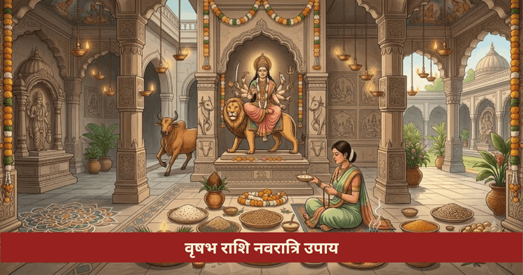 वृषभ राशि नवरात्रि उपाय धन दांपत्य
