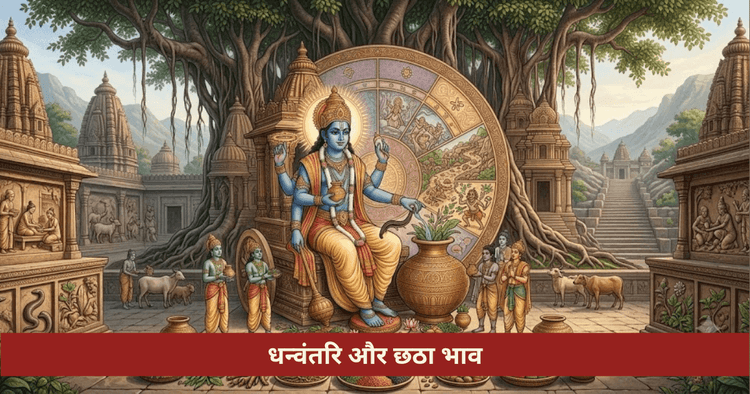 धन्वंतरि मंत्र छठा भाव आरोग्य चिकित्सा उपाय