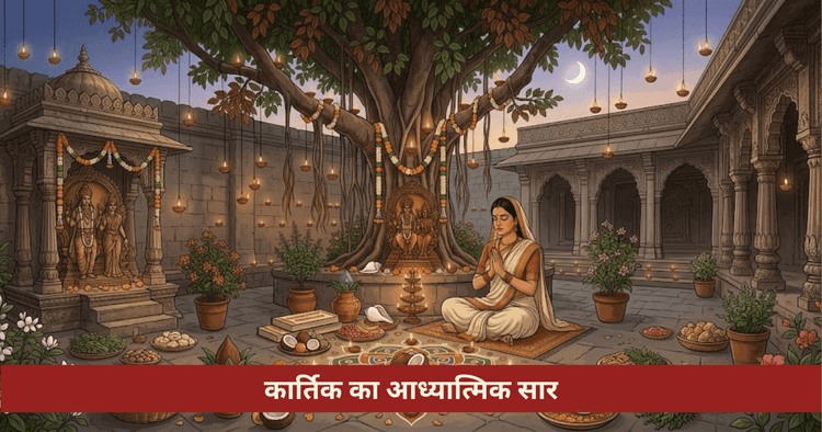 कार्तिक आध्यात्मिक सार भोग मोक्ष ऊर्जा संचय