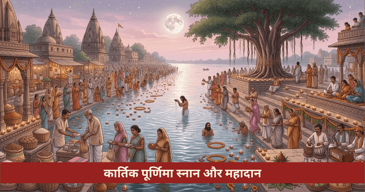 कार्तिक पूर्णिमा 2026: स्नान, दीपदान और महादान विधि