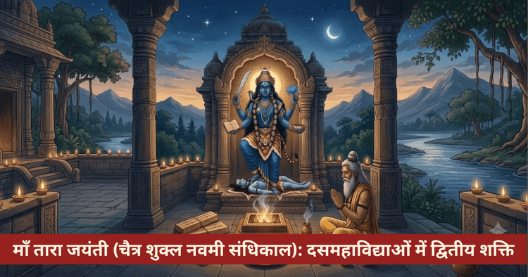 माँ तारा जयंती: चैत्र नवमी संधिकाल, नील सरस्वती और वाक्-सिद्धि