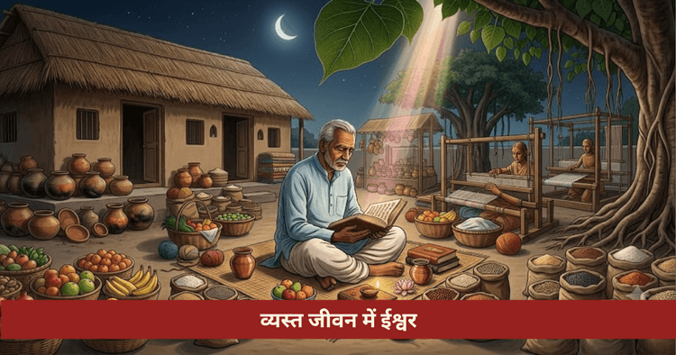व्यस्त जीवन में भगवान की कृपा