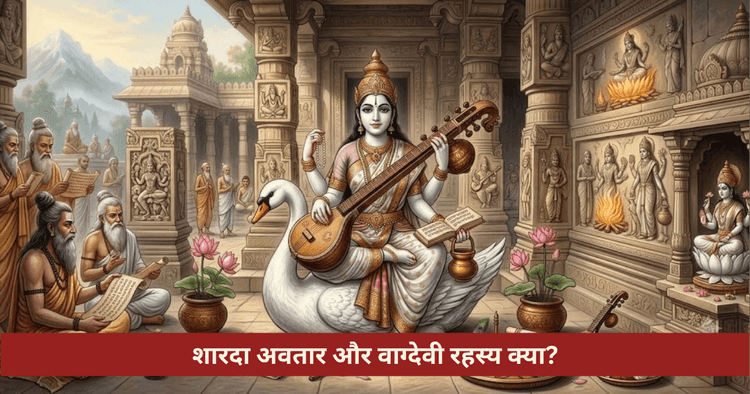 माँ शारदा अवतार कथा और वाग्देवी रहस्य