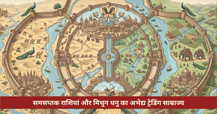 समसप्तक राशियां: मिथुन और धनु अक्ष का ट्रेडिंग रहस्य
