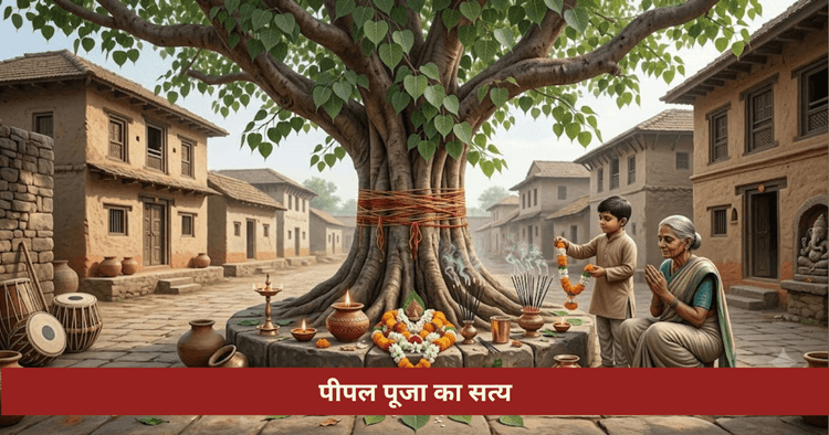 पीपल पूजा का सच और महत्व