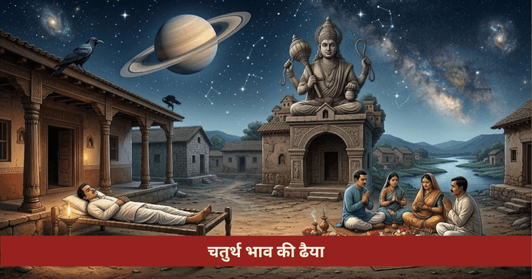 चतुर्थ भाव की ढैया क्या देती है