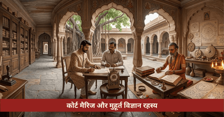 कोर्ट मैरिज मुहूर्त प्रलेखन शुद्धि दोष शांति और उपाय जानिए